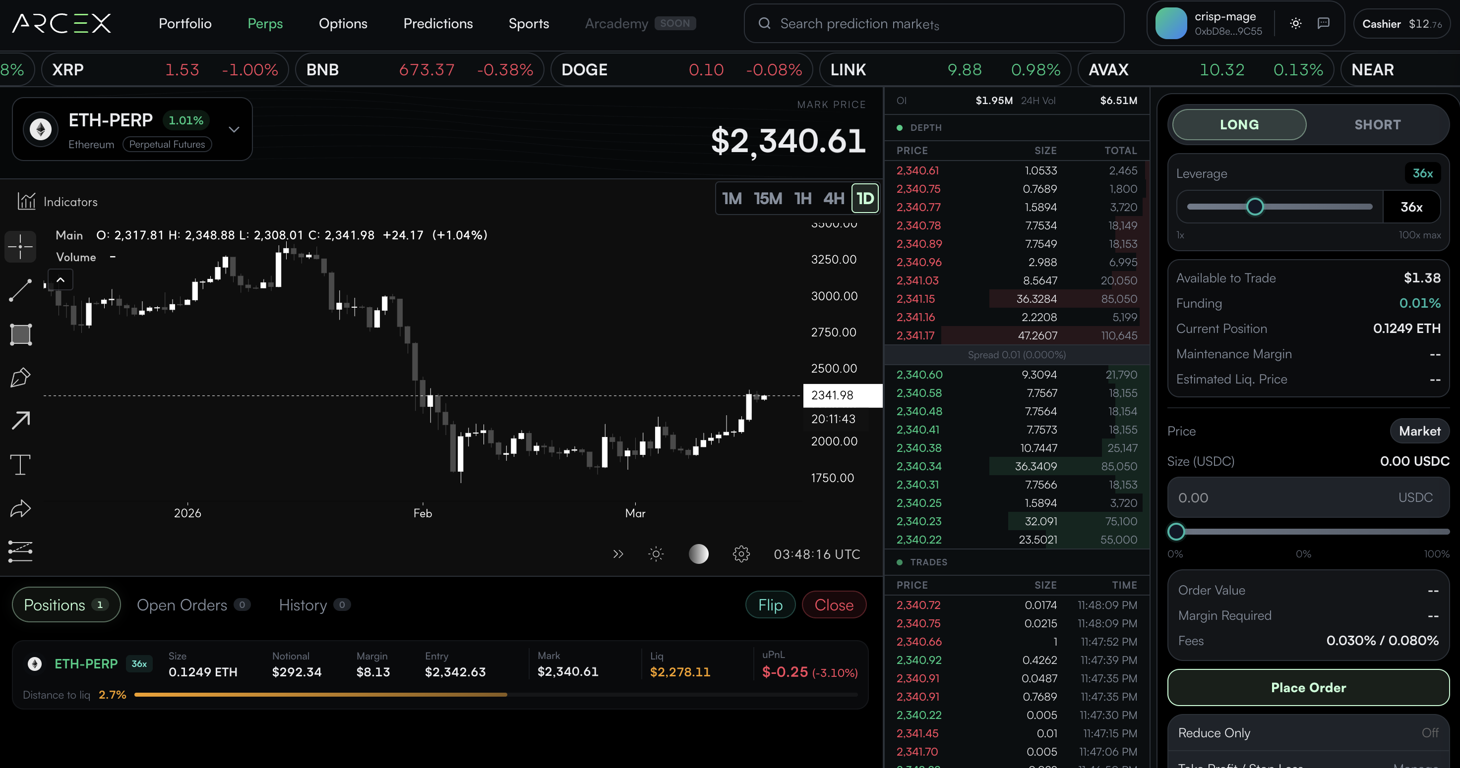 Arcex mobile platform